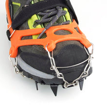 One Pair 12 Teeth Claws Crampons - Non-slip Stainless Steel Chain - FitPug.com
