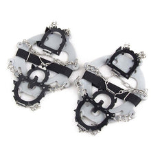 One Pair 12 Teeth Claws Crampons - Non-slip Stainless Steel Chain - FitPug.com