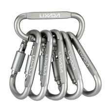 6 Key Chain Carabiner D-Rings - FitPug.com