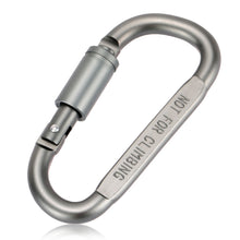 6 Key Chain Carabiner D-Rings - FitPug.com