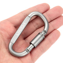 6 Key Chain Carabiner D-Rings - FitPug.com