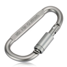 6 Key Chain Carabiner D-Rings - FitPug.com