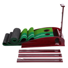 Indoor Golf Putting Mat with 2 Holes - FitPug.com