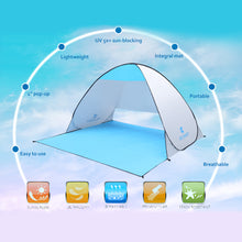 Anti Shade & Wind - Popup Beach Tent - FitPug.com