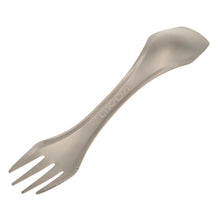 Outdoor/Camping - Titanium Spoon/Fork with a Cutter - FitPug.com