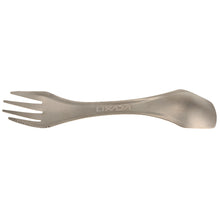 Outdoor/Camping - Titanium Spoon/Fork with a Cutter - FitPug.com