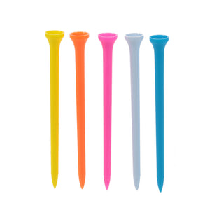 100 Pieces - 43 to 100mm Plastic Golf Ball Tees - FitPug.com