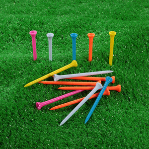 100 Pieces - 43 to 100mm Plastic Golf Ball Tees - FitPug.com