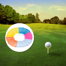 100 Pieces - 43 to 100mm Plastic Golf Ball Tees - FitPug.com
