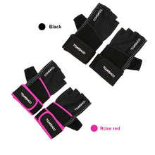 Gym Gloves With Wrist Support - For Body Building Sports, Fitness, Weight-lifting - FitPug.com