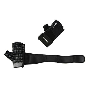 Gym Gloves With Wrist Support - For Body Building Sports, Fitness, Weight-lifting - FitPug.com