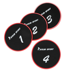 4 Piece Set, Fitness Gliding Discs - Gym Sliders, For Body Core Workout - FitPug.com