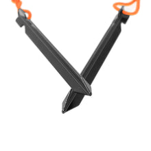 Set of 10 7"/18cm V-shape Reflective Light Tent Pegs - FitPug.com