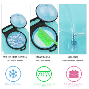 2L Water Reservoir Bag with Cleaning Brushes Kit - FitPug.com