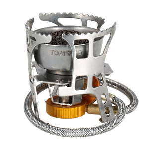 Foldable Windproof Camping Stove for Gas Canister - FitPug.com