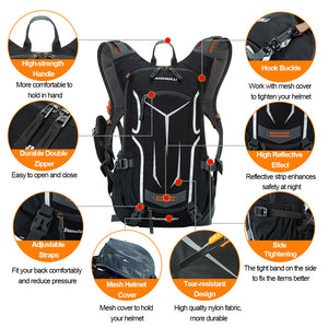 18L Unisex Outdoor Hiking Backpack - FitPug.com