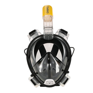 Full Face Diving Mask Set - Scuba Diving - Anti Fog Snorkel Mask with GoPro Camera Mount - FitPug.com