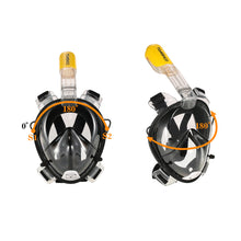 Full Face Diving Mask Set - Scuba Diving - Anti Fog Snorkel Mask with GoPro Camera Mount - FitPug.com