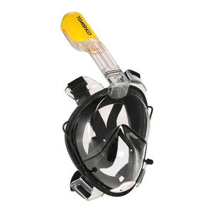 Full Face Diving Mask Set - Scuba Diving - Anti Fog Snorkel Mask with GoPro Camera Mount - FitPug.com