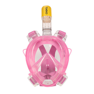 Full Face Diving Mask Set - Scuba Diving - Anti Fog Snorkel Mask with GoPro Camera Mount - FitPug.com