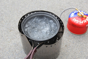 Gas Stove Titanium Windshield Screen - FitPug.com
