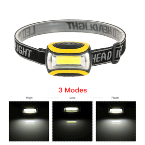 180 Lumens LED Headlight - 3 Modes - FitPug.com