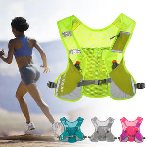 Running Hydration Vest - Backpack with a 2 PC 170ML Bottles - FitPug.com