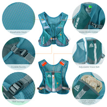 Running Hydration Vest - Backpack with a 2 PC 170ML Bottles - FitPug.com