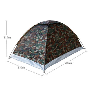 2 Person Camouflage Camping/Beach Tent - FitPug.com