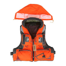 Outdoor Sports Life Jacket with Rain Cover - FitPug.com