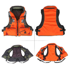 Outdoor Sports Life Jacket with Rain Cover - FitPug.com