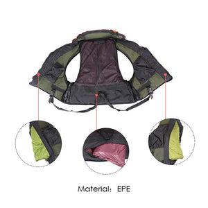 Outdoor Sports Life Jacket with Rain Cover - FitPug.com