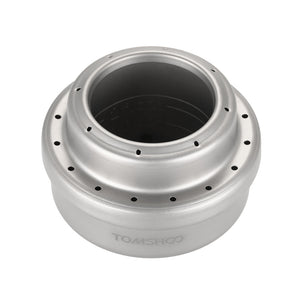 Ultralight Titanium Alcohol Stove with a Rack Stand - FitPug.com