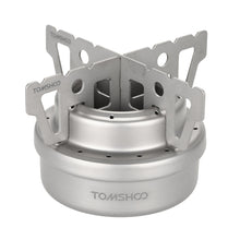 Ultralight Titanium Alcohol Stove with a Rack Stand - FitPug.com
