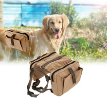 Outdoor Dog Saddle Bag for a Medium or Large Dog - FitPug.com
