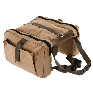 Outdoor Dog Saddle Bag for a Medium or Large Dog - FitPug.com