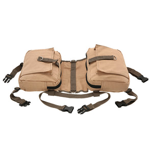 Outdoor Dog Saddle Bag for a Medium or Large Dog - FitPug.com