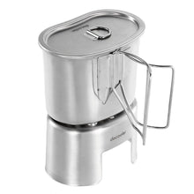 700ml Pot + Wood Stove Burner - Outdoor/Camping Set - FitPug.com