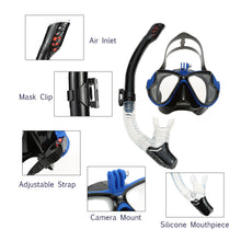Diving Mask & Goggles Set with Camera Holder - FitPug.com