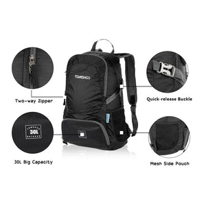 30L Foldable Backpack - for Travel/Camping - FitPug.com