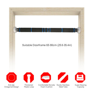 Adjustable Doorway Horizontal Pull-up Bar - FitPug.com