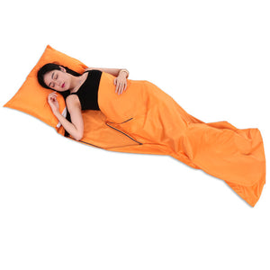 Lightweight Sleeping Bag with a Pillowcase - FitPug.com