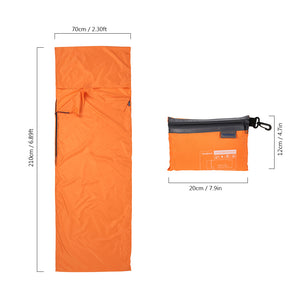 Lightweight Sleeping Bag with a Pillowcase - FitPug.com