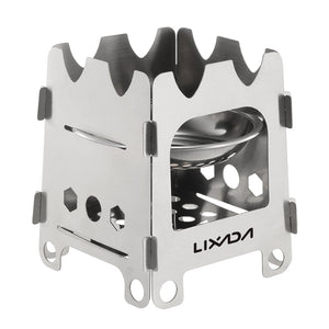 Ultralight Burning Liquid Tray Camping Stove - FitPug.com