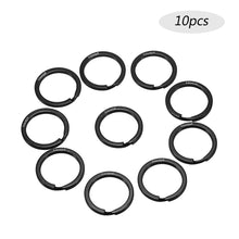 10 Multifunctional Metal Key Rings - 1 Inch/25mm - FitPug.com
