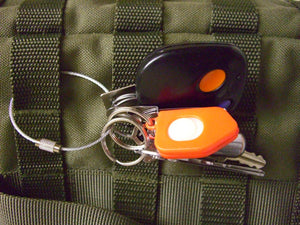 10 Multifunctional Stainless Steel Cable Key Rings - FitPug.com