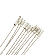 10 Multifunctional Stainless Steel Cable Key Rings - FitPug.com
