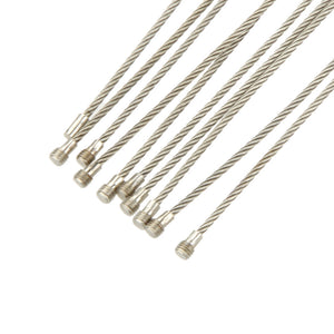 10 Multifunctional Stainless Steel Cable Key Rings - FitPug.com