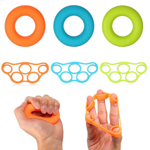 Finger & Hand Grip - Muscle Training 'Fidget Toys' - 6 Piece Set - FitPug.com