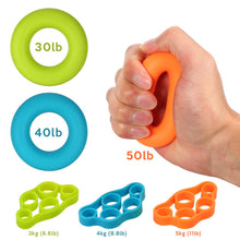 Finger & Hand Grip - Muscle Training 'Fidget Toys' - 6 Piece Set - FitPug.com